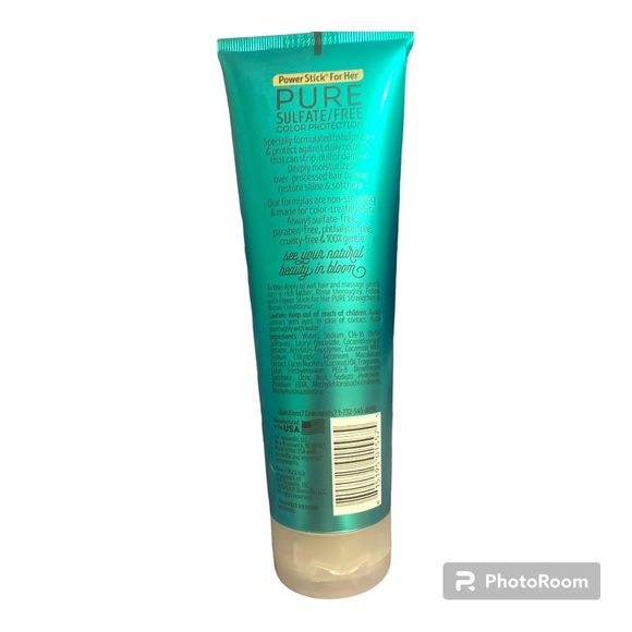 Power Stick Pure Strengthen & Repair Shampoo, Coconut Oil & Geranium Oil 6.5 oz - Picture 5 of 6